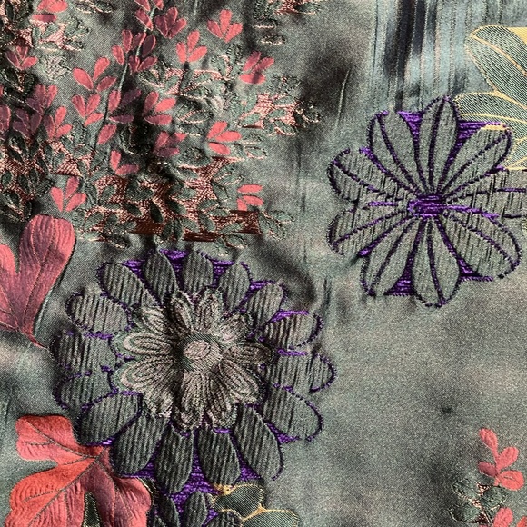 Oscar de la Renta Silk Blend Skirt - Picture 6 of 8